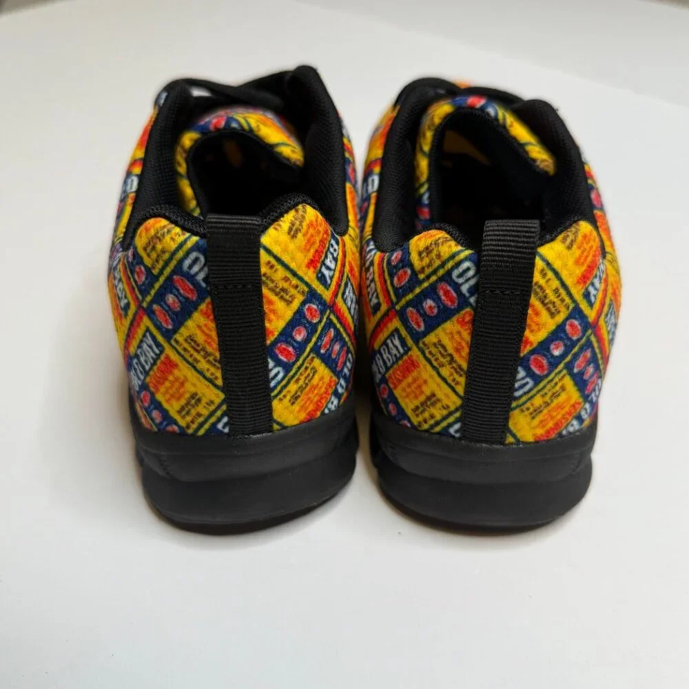 Custom Old Bay Athletic Sneakers - Picture 3 of 4